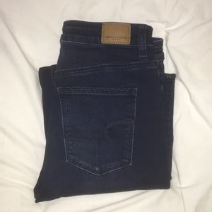 American Eagle super high rise jeans